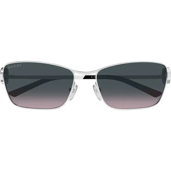 Gucci GG2045S Occhiali da Sole Donna Cat-Eye Argento