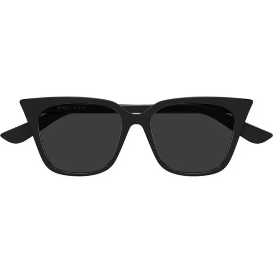 Alexander McQueen Occhiali da Sole Cat-Eye AM0556S Nero e Grigio