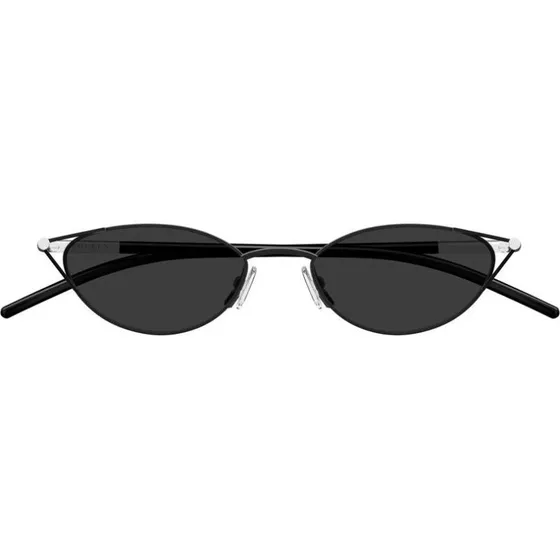 Alexander McQueen AM0563S Occhiali da Sole Cat-Eye Nero e Grigio