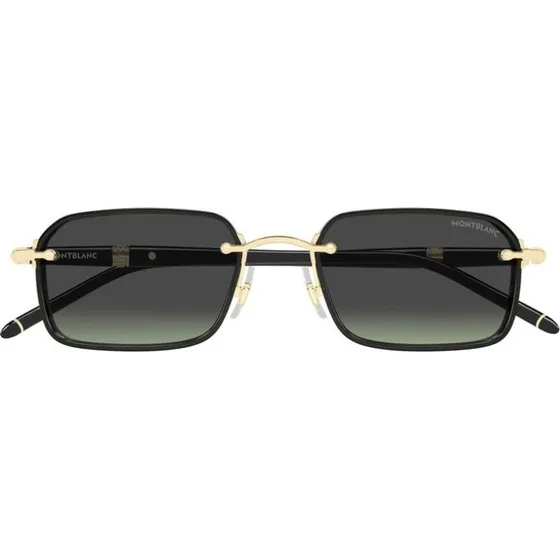 Montblanc MB0483S Occhiali da Sole Uomo Rettangolari Nero