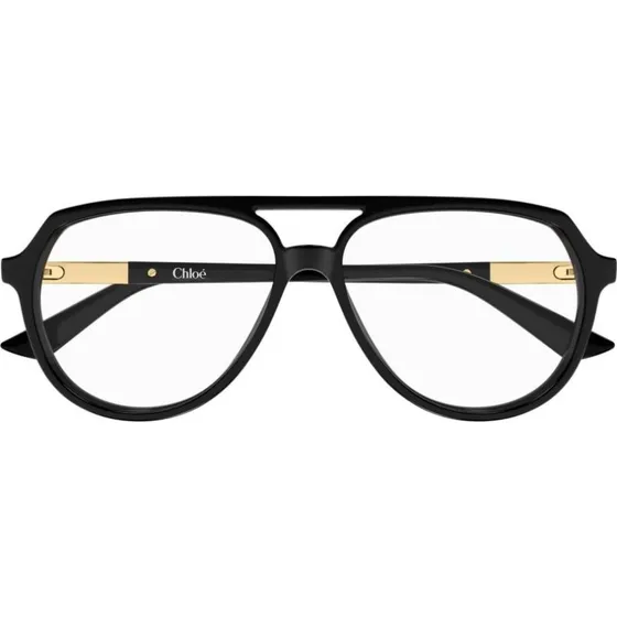 Chloé CH0366O Occhiali da Vista Donna Nero Pilot