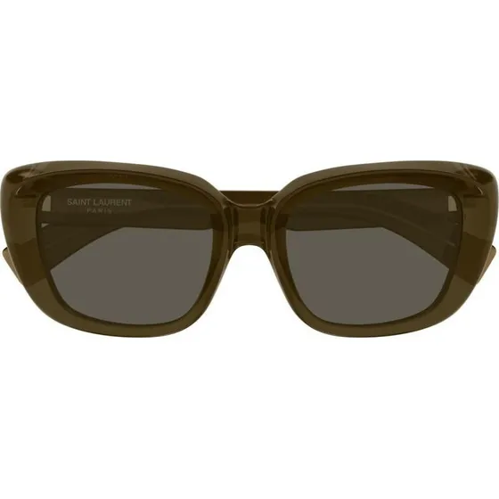 Saint Laurent SL 857 Occhiali da Sole Cat-Eye Marrone/Grigio 53mm