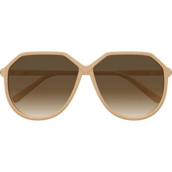 Valentino VG0026S Occhiali da Sole Donna Marrone Pilot 61mm