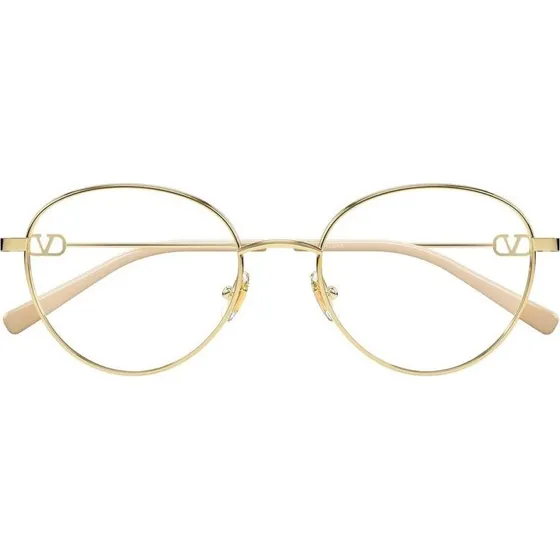 Valentino VG0031O Occhiali da Vista Donna Oro Rotondi