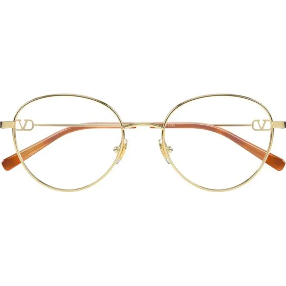 Valentino VG0031O Occhiali da Vista Donna Oro Rotondi
