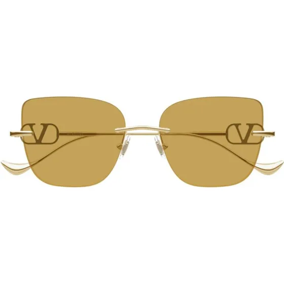Valentino VG0033S Occhiali da Sole Cat-eye Oro e Marrone 54mm