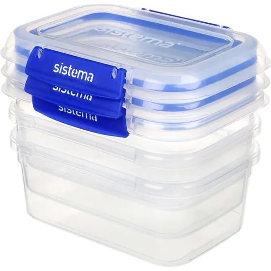 Klip It Plus - Sistema Conservazione 3-Pak 1L Blu