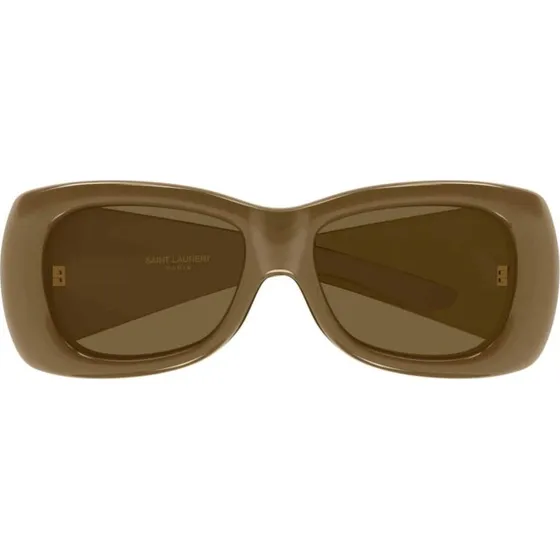 Saint Laurent SL 901 Howl Occhiali da Sole Squadrati Marroni