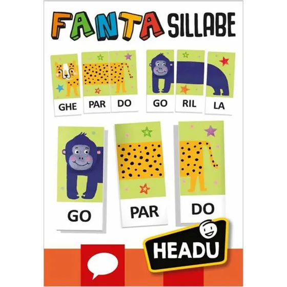 Headu Fantasillabe - Gioco di sillabe per bambini da 4 anni
