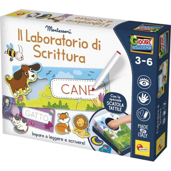 Lisciani 95186 Maxi Laboratorio Scrittura Montessori