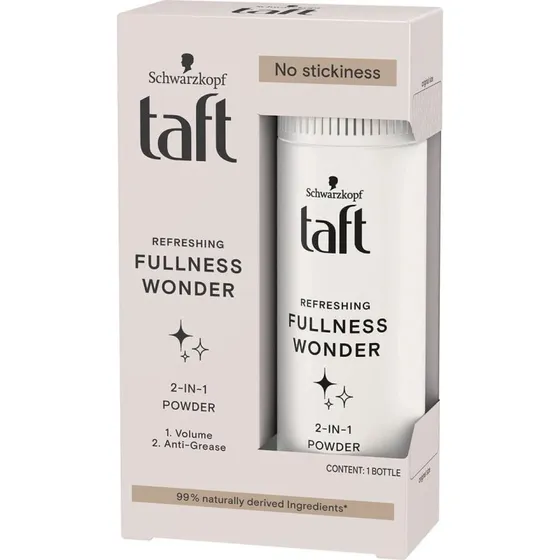 Taft Fullness Wonder Polvere per Capelli 2in1 Volume e Freschezza