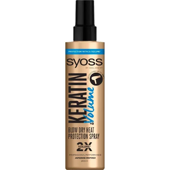 Syoss Spray per Capelli Keratin Volume 200 ml