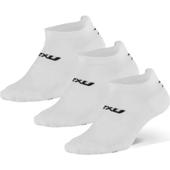 2XU Calze Ankle Invisibili 3 Paia - Asciugatura Rapida