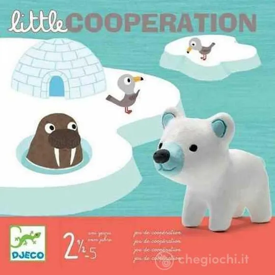 Djeco Little Cooperation Strada per l'igloo