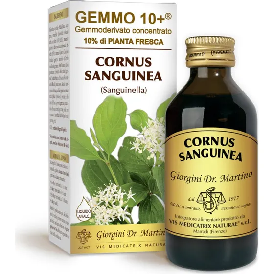 Dr. Giorgini Gemmo 10+ Sanguinella 100ml - Soluzione Analcolica