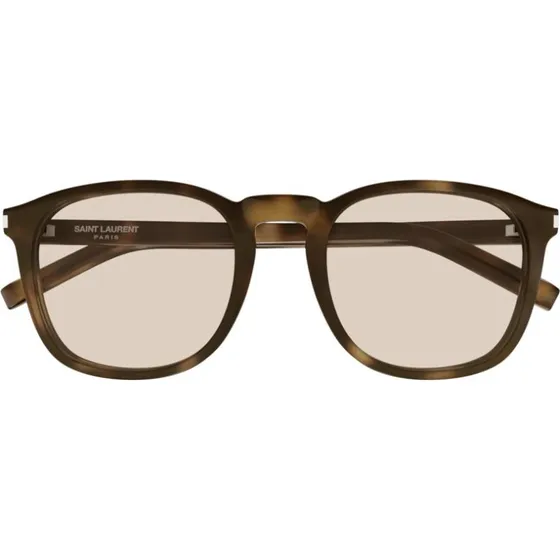 Saint Laurent SL 818 Occhiali da Sole Donna Havana Rotondi 54mm