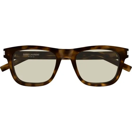 Saint Laurent SL 819 Occhiali da Sole Squadrati Havana Marrone