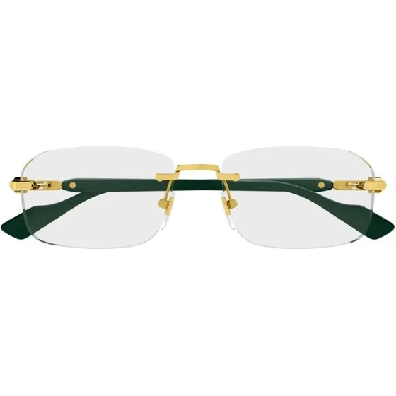 Gucci GG1221O Occhiali da Vista Quadrati Verdi per Uomo