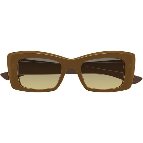 Alexander McQueen AM0526S Occhiali da Sole Farfalla Marrone