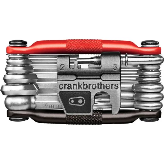 Crankbrothers Multi-19 Nero/Rosso