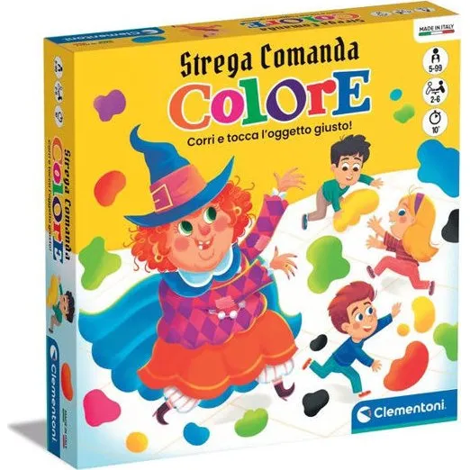 Clementoni Strega Comanda Colore - Gioco da Tavolo