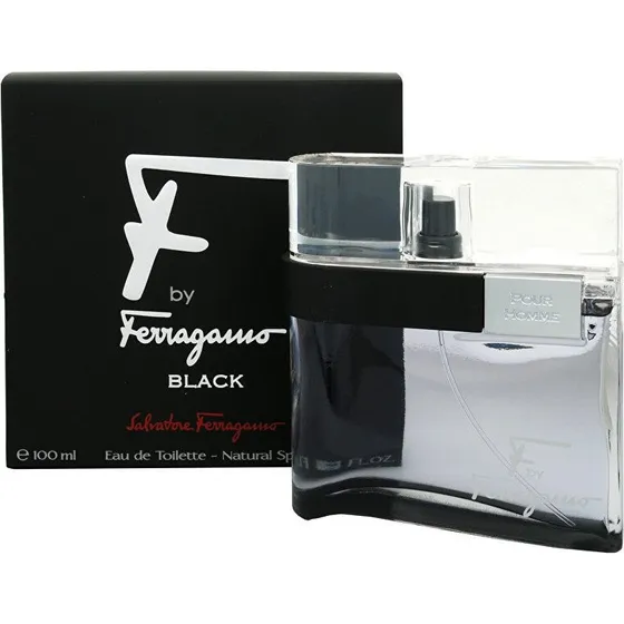 Salvatore Ferragamo F by Ferragamo Black Eau de Toilette 100 ml