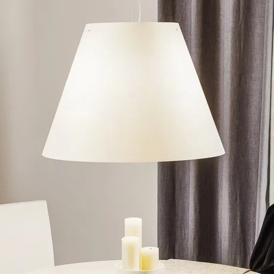 Luceplan Grande Costanza - Lampada a sospensione bianca