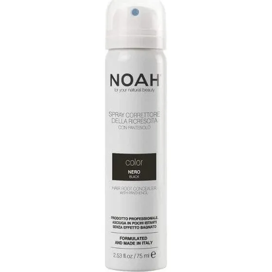 Noah Spray Correttore Capelli con Vitamina B5 - Nero 75ml
