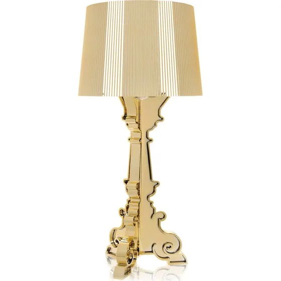 Kartell Bourgie Lampada da Tavolo LED Oro con Dimmer