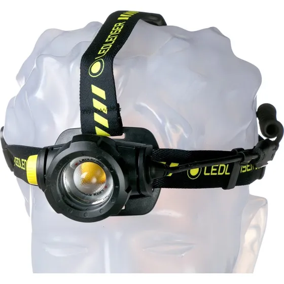 LEDLENSER H15R Work, lampada frontale 2500 lm, nera