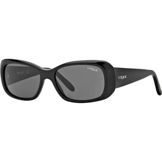 Vogue Vo 2606s Occhiali da Sole Donna Nero Geometrico Grigio