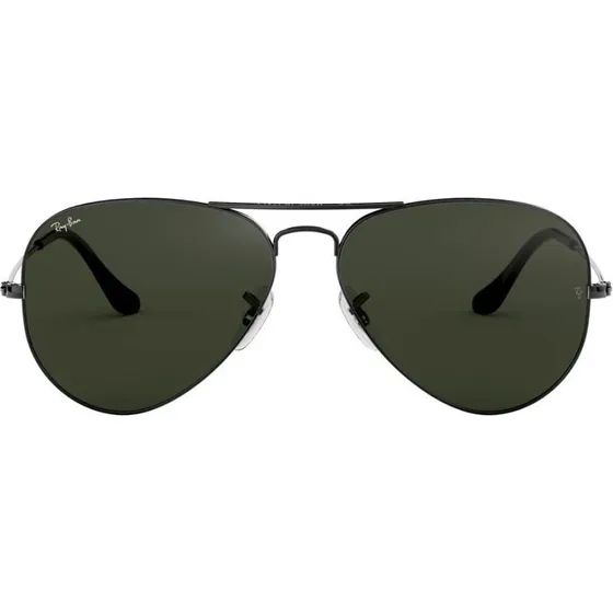 Ray-Ban Aviator RB3025 Large Metal Rutenio Verde 58mm