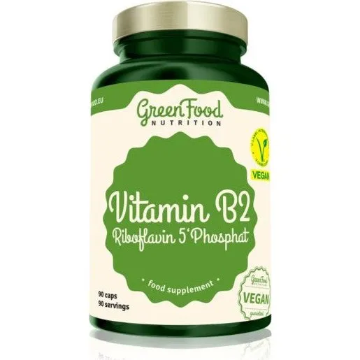 Greenfood Vitamina B2 Riboflavina 5' Fosfato 90 Capsule