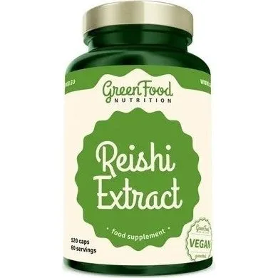 Greenfood Estratto di Reishi - 120 Capsule per Benessere e Immunità