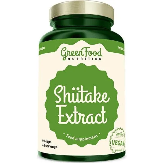 Greenfood Estratto di Shiitake 120 Capsule - Supporto Immunitario