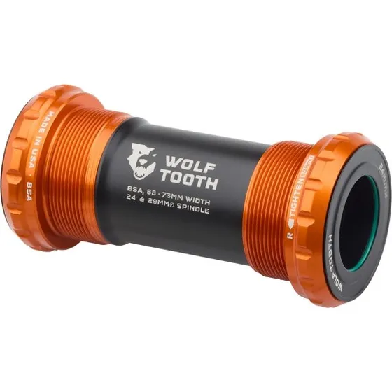 Wolftooth Movimento Centrale BSA 24mm Arancione