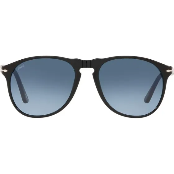 Persol PO 9649S Occhiali da Sole Pilot Nero e Blu Unisex