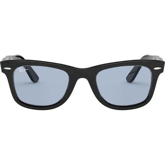 Ray-Ban Wayfarer RB 2140F Occhiali da Sole Unisex Nero Blu 52mm