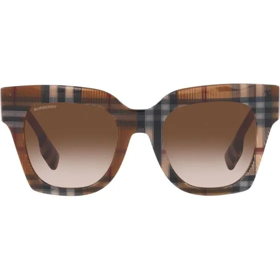 Burberry Kitty BE 4364 Occhiali da Sole Farfalla Marrone