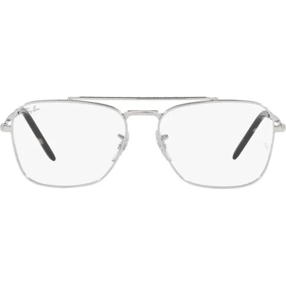 Ray-Ban New Caravan RX3636V Occhiali Da Vista Argento Geometrici