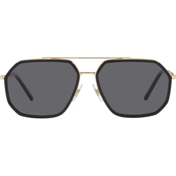 Dolce & Gabbana DG 2285 Occhiali da Sole Uomo Oro e Grigio