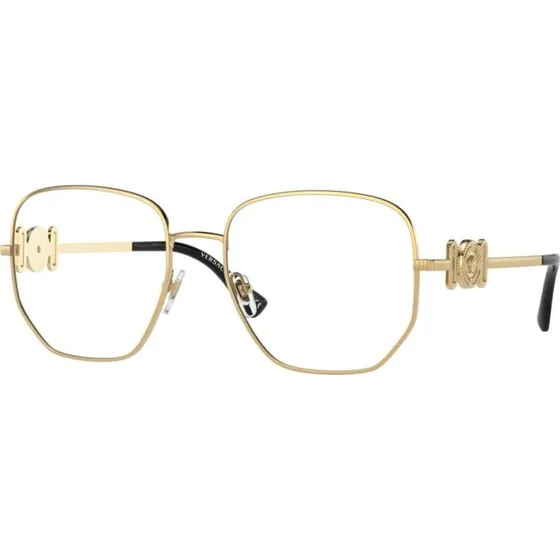 Versace VE 1283 Occhiali da Vista Donna Oro Geometrici