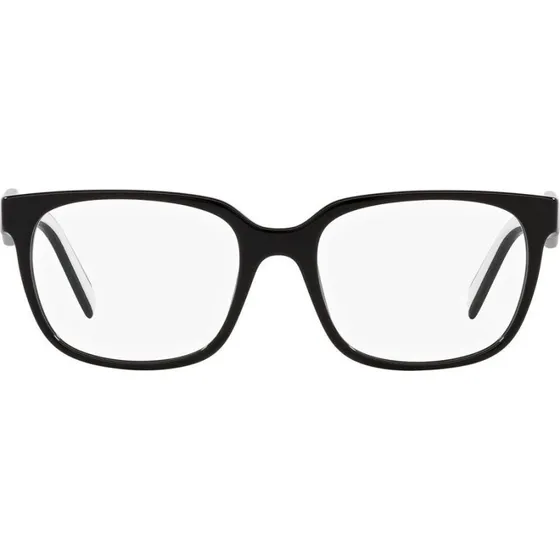 Prada PR 17ZV Occhiali da Vista Donna Squadrati Neri
