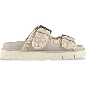 Sandali Mou Bio Taupe con due fibbie - MU.SW461005A