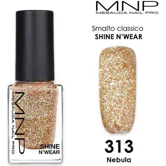 Mesauda MNP Shine N' Wear 313 Nebula - Smalto per unghie 10ml