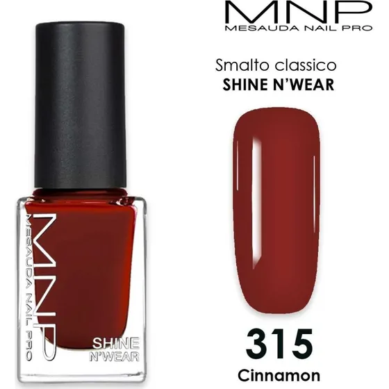 Mesauda MNP Shine N'Wear 315 Cinnamon - Smalto Unghie 10ml