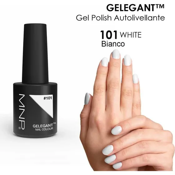 Mesauda Gelegant 101 Bianco Smalto Semipermanente 8 ml