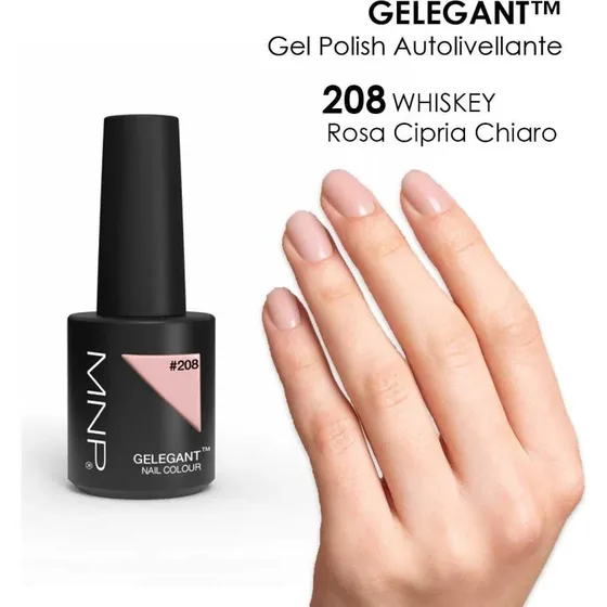 MNP Gelegant Gel Polish 208 Whiskey 8ml