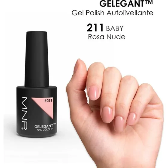 MNP Gelegant Gel Polish 211 Baby 8ml - Smalto Semipermanente