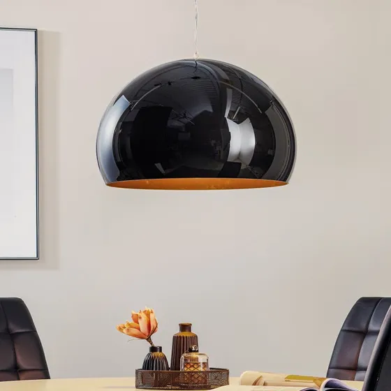 Lampada a sospensione Kartell FL/Y nera